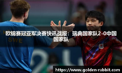 欧锦赛冠亚军决赛快讯战报：瑞典国家队2-0中国国家队